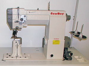 The Cowboy CB-8810 post bed leather sewing machine